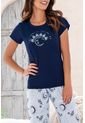 Pijama Conjunto Pantalon M-Corta Azul 12037 - Azul de Provócame