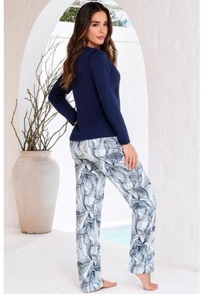Conjunto Pantalón Manga Larga 11615 Azul