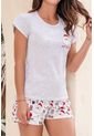Conjunto Pijama Short M-Corta 12065 - Marron de Provócame