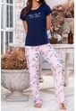 Pijama Conjunto Pantalon M-Corta Azul 11997 - Azul de Provócame