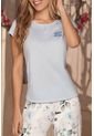Pijama Conjunto Capri M-Corta Azul 12202 - Azul de Provócame