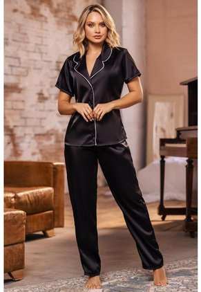 Pijama 11783 Conjunto Pantalon Satín