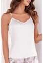 Pijama Conjunto Short Tiras Satín 12156 - Beige de Provócame