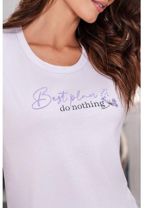 Pijama Conjunto Short M-Corta Satín 12166 - Lila