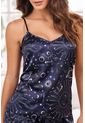 Pijama 11776 Conjunto Satín Azul de Provócame