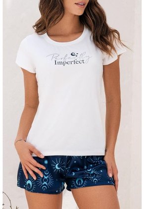 Pijama Conjunto Short Manga Corta Satin 11940