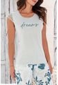 Pijama Conjunto Capri M-Corta Verde 12043 - Verde de Provócame