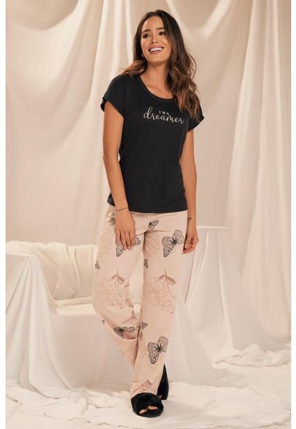 11925 Conjunto Pant M-Corta Negro - Negro