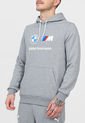 Buzo Gris-Blanco-Azul-Rojo Puma Bmw Mms Ess Fleece de Puma