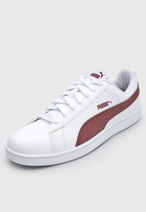 Tenis Lifestyle Blanco-Borgoña Puma Up