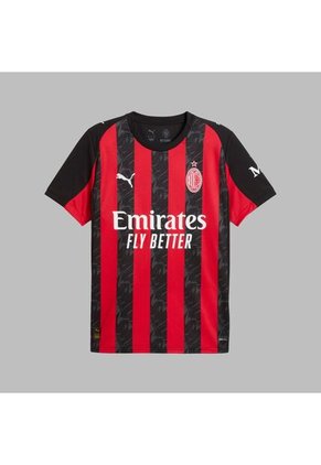 Camiseta Puma Hombre Local Del AC Milan 25/26 - Rojo-Negro