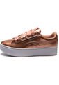 Tenis Lifestyle Cobre-Blanco Puma vikky Platform Ribbon P de Puma
