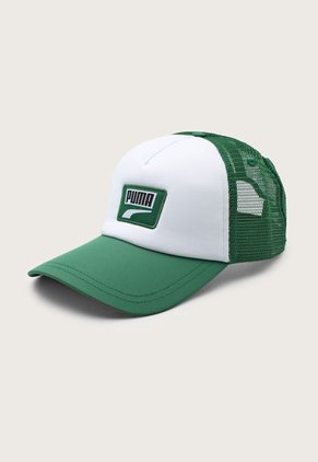 Gorra Verde-Blanco Puma Trucker