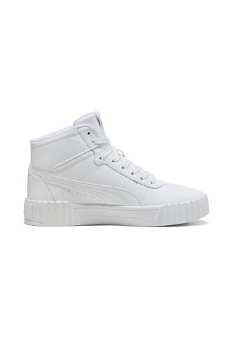 Tenis Deportivo Puma Original Carina 3 Mid Blanco Para Mujer Puma