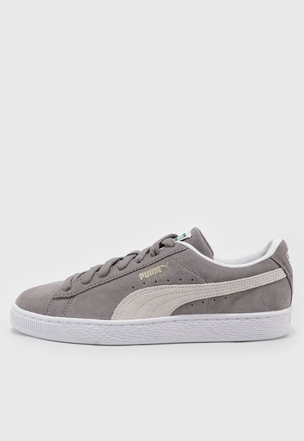 Tenis Lifestyle Gris-Blanco Puma Suede Classic XXI