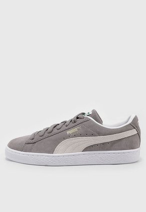 Tenis Lifestyle Gris-Blanco Puma Suede Classic XXI
