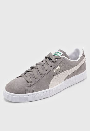 Tenis Lifestyle Gris-Blanco Puma Suede Classic XXI