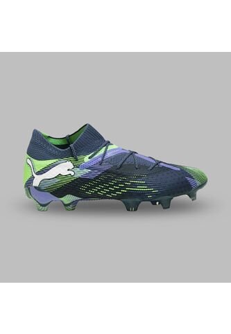 Guayos Puma Hombre Future 7 Ultimate FG/Ag- Negro-verde Puma