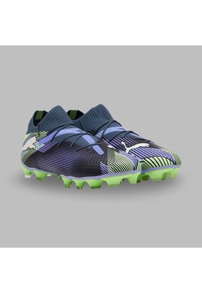 Guayos Puma Mujer Future 7 Play FG/Ag- Negro-Verde