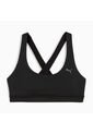 Top Deportivo Puma Original Cloudspun Mid W Negro Para Mujer de Puma
