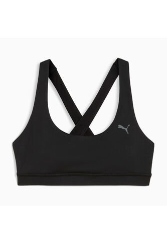 Top Deportivo Puma Original Cloudspun Mid W Negro Para Mujer Puma