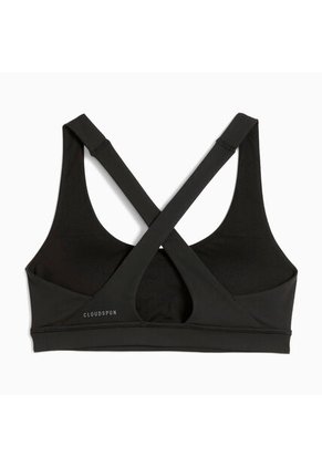 Top Deportivo Puma Original Cloudspun Mid W Negro Para Mujer