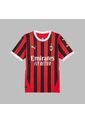 Camiseta Puma Hombre Ac Milan Home 24/25- Rojo-Negro de Puma