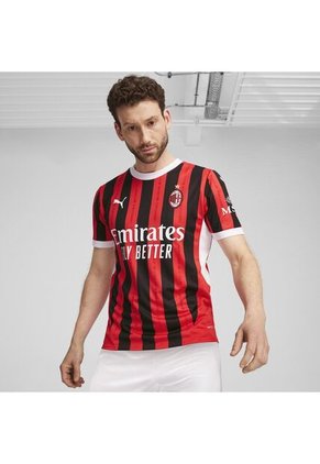 Camiseta Puma Hombre Ac Milan Home 24/25- Rojo-Negro