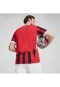Camiseta Puma Hombre Ac Milan Home 24/25- Rojo-Negro de Puma