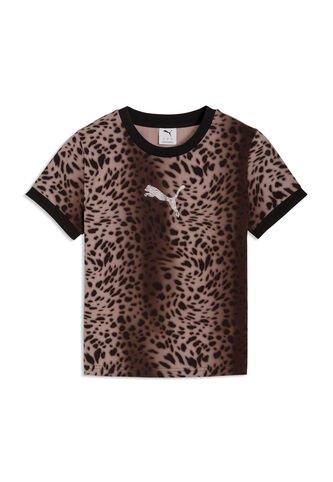Camisa Deportiva Puma Originals Ess Graphics Leo Negro Mujer Puma