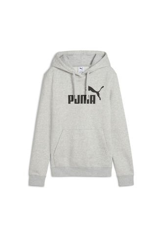 Hoodie Deportivo Puma Original Ess No1 Logo Gris Hombre Puma