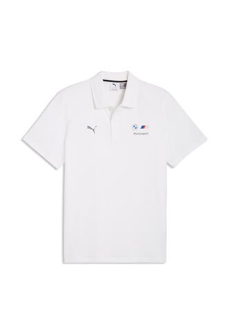 Camiseta Polo Deportiva Puma Bmw MmsEss Blanco Hombre Puma
