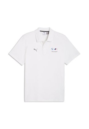 Camiseta Polo Deportiva Puma Bmw MmsEss Blanco Hombre
