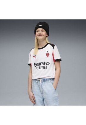 Camiseta Puma Kids Ac Milan 25/26 Visitante -Blanco