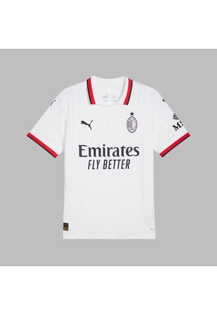 Camiseta Puma Hombre Visitante Del Ac Milan 24/25- Blanco