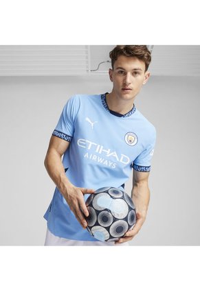 Camiseta Puma Hombre Local Del Manchester City 24/25- Azul