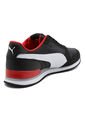 Tenis Lifestyle Negro-Rojo-Blanco Puma ST Runner v2 de Puma