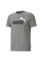 Camiseta Puma Para Hombre Ess+ 2 Col Logo Tee Gris de Puma