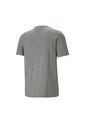Camiseta Puma Para Hombre Ess+ 2 Col Logo Tee Gris de Puma