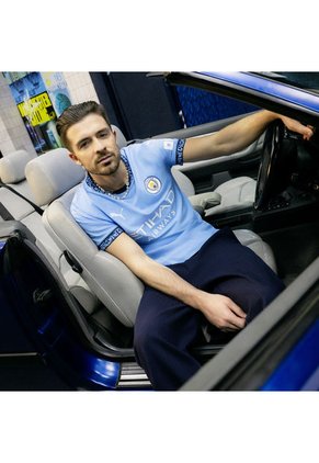 Camiseta Puma Hombre Local Del Manchester City 24/25- Azul