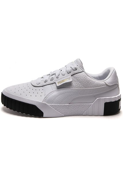 Tenis Blanco Negro Puma Cali Wn s