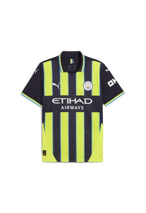Camiseta Puma Hombre Visitante Del Manchester City 24/25- Negro-Amarillo