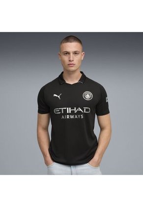 Camiseta Puma Hombre Manchester City 25/26 Visitante-Negro