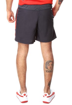 Pantaloneta Gris-Rojo Puma Evo Trg