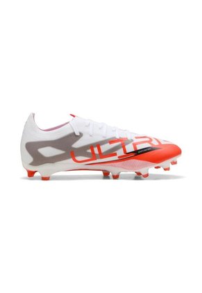 Guayos Puma Hombre Ultra 5 Match Fg-Ag Blanco-Rojo