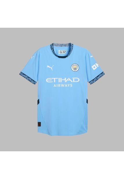 Camiseta Puma Hombre Local Del Manchester City 24/25- Azul
