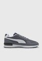 Tenis Lifestyle Gris-Blanco-Azul Navy Puma Graviton de Puma