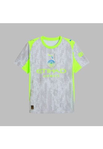 Camiseta Puma Hombre Manchester City Autentic-Gris Puma