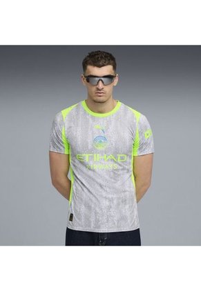 Camiseta Puma Hombre Manchester City Autentic-Gris