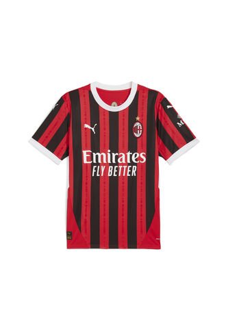 Camiseta Puma Hombre Ac Milan Home 24/25- Rojo-Negro Puma